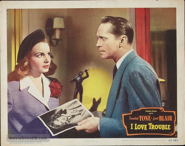 Image result for i love trouble 1948