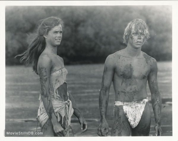 The Blue Lagoon - Publicity still of Brooke Shields & Christopher Atkins